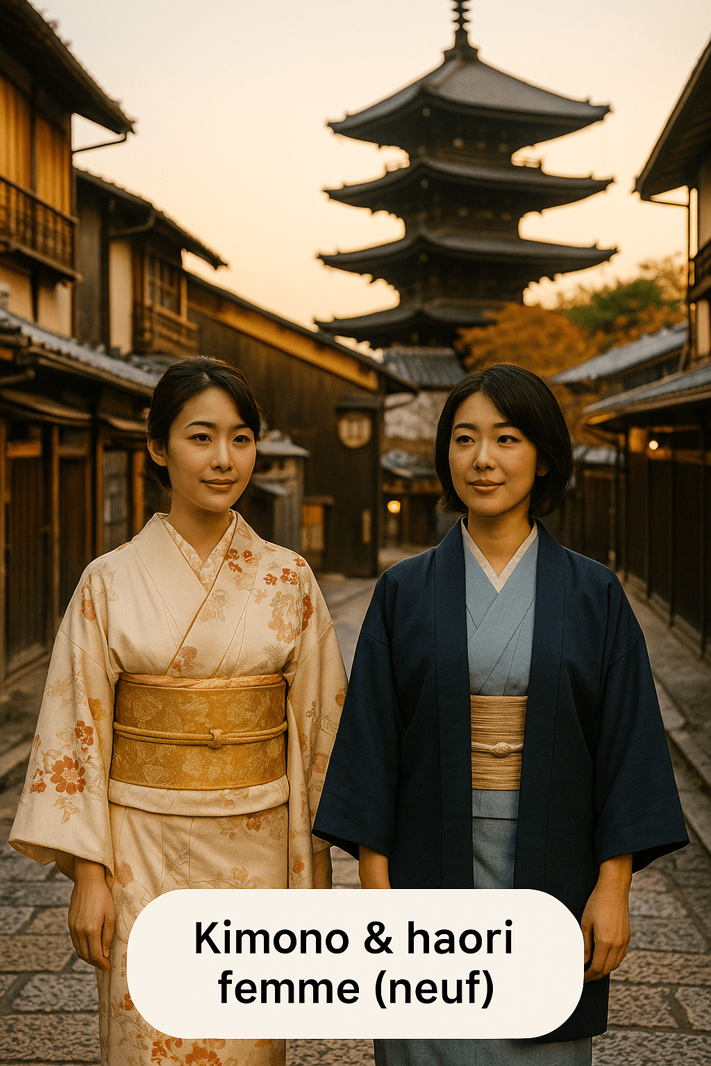 Kimono & haori femme (neuf)