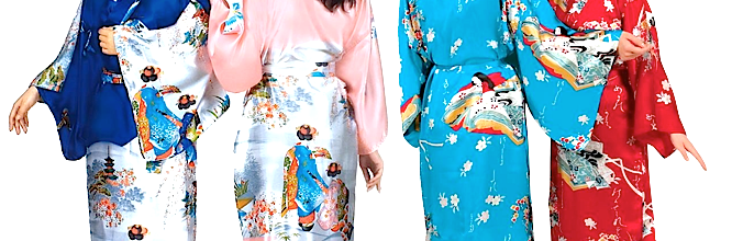 Kimono japonais femme