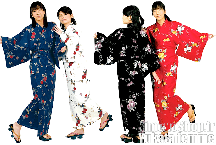 Yukata femme - KimonoShop.fr